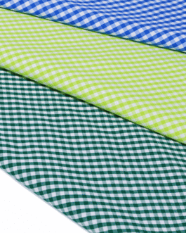 100% cotton y/d check fabric