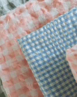 100% Cotton Yarn Dyed Seersucker Fabric