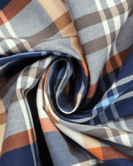TC yarn dyed checks fabrics