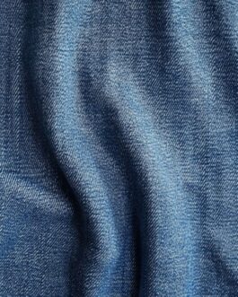 Indigo Slub Cotton Denim Fabric